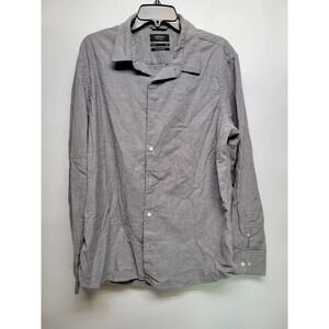 NORDSTROM MEN'S SHOP TRIM FIT XL STRETCH OXFORD